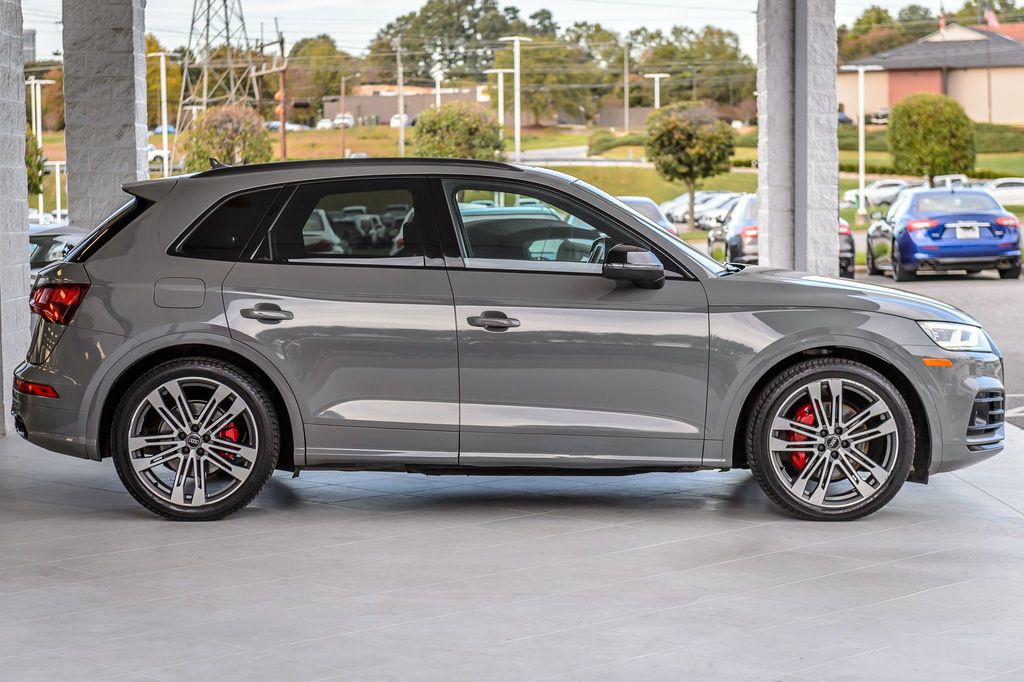 2020 Audi SQ5 SQ5 PREMIUM PLUS - QUANTUM GRAY ON RED LEATHER - NAV - PANO ROOF - 22908649 - 55
