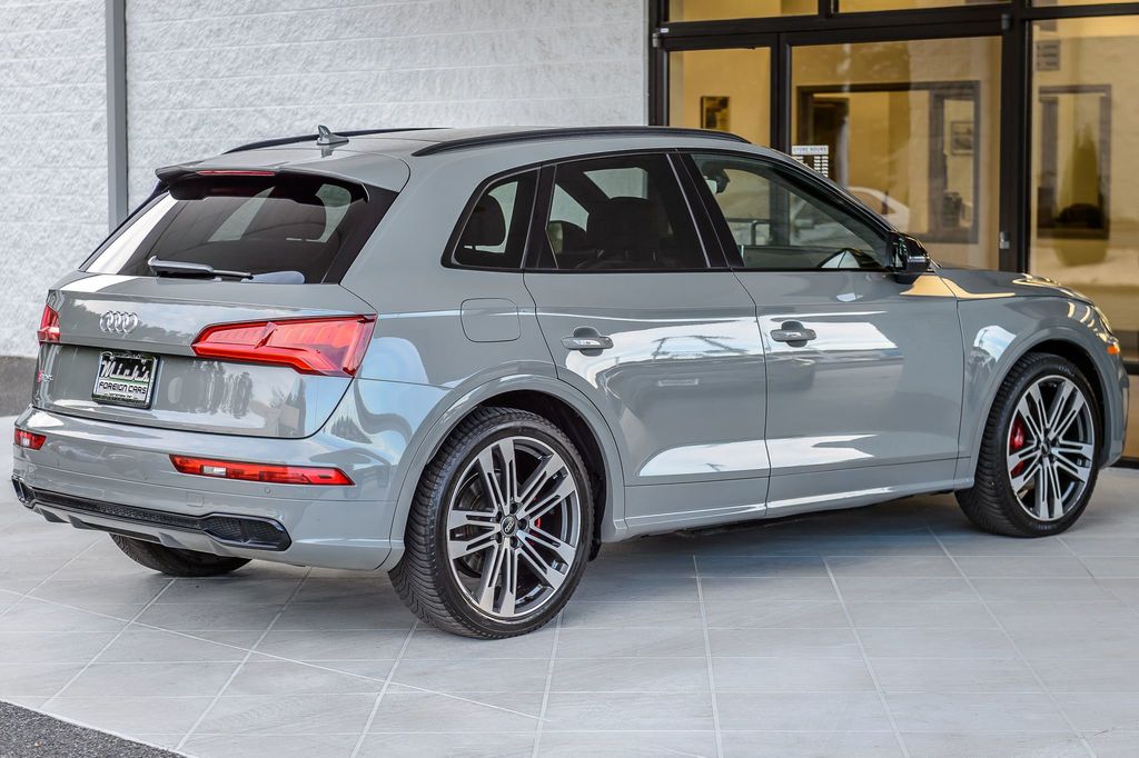 2020 Audi SQ5 SQ5 PREMIUM PLUS - QUANTUM GRAY ON RED LEATHER - NAV - PANO ROOF - 22908649 - 8