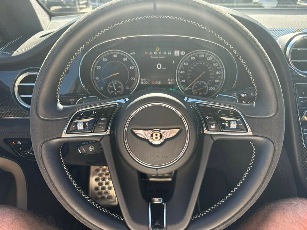 2020 Bentley Bentayga Speed AWD/Heated&Cooled Seats/Carbon Fiber Inlays/Pano Roof/NAV - 22921568 - 39
