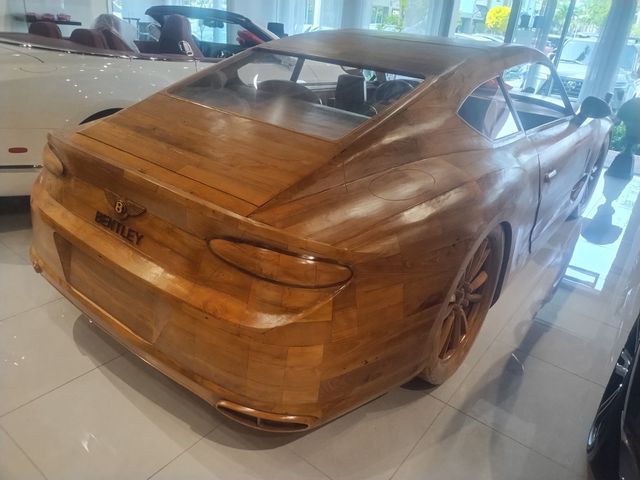 2020 Bentley Continental 1to1 Scale Bentley Continental GT Wooden Display Model - 22877825 - 4