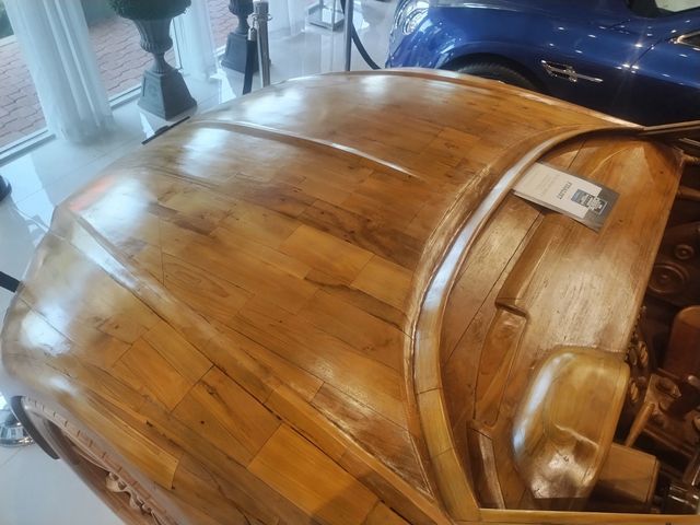 2020 Bentley Continental 1to1 Scale Bentley Continental GT Wooden Display Model - 22877825 - 8