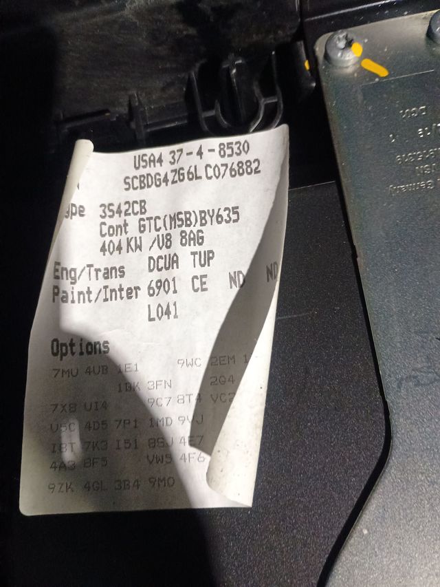 2020 Bentley Continental GT V8 Convertible Clean Carfax Florida Car - 22952693 - 47