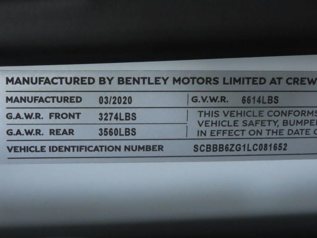 2020 Bentley Flying Spur W12 photo 28
