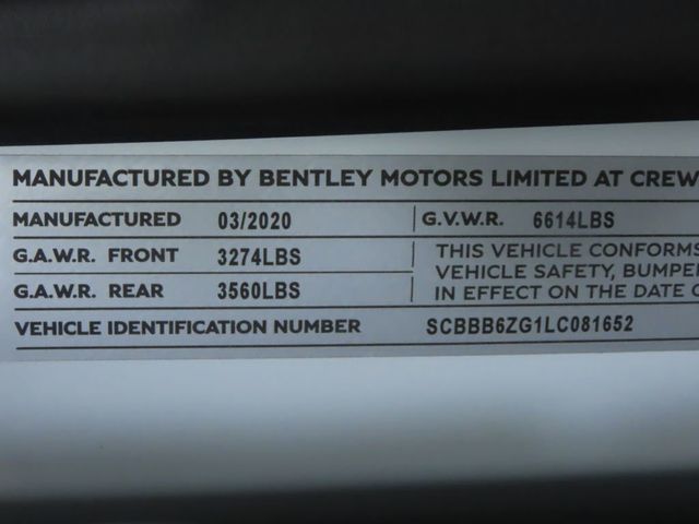2020 Bentley Flying Spur W12 Sedan - 22909310 - 35