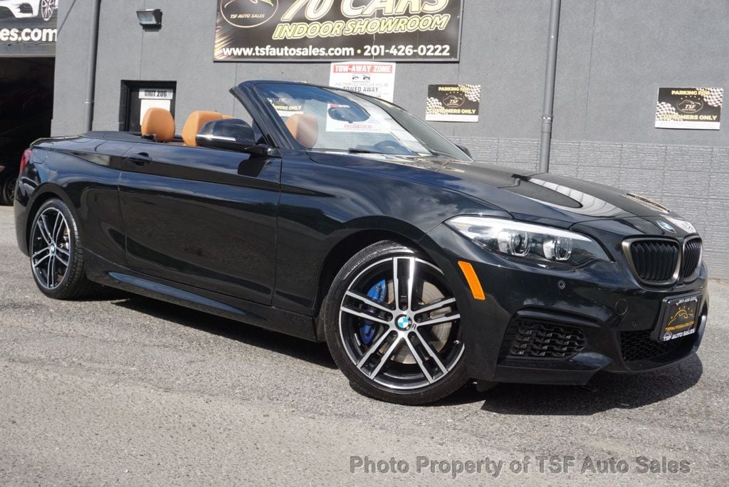 2020 BMW 2 Series M240i CONVERTIBLE 6-SPEED MANUAL APPLE CARPLAY NAVI REAR CAMERA  - 22616319 - 40