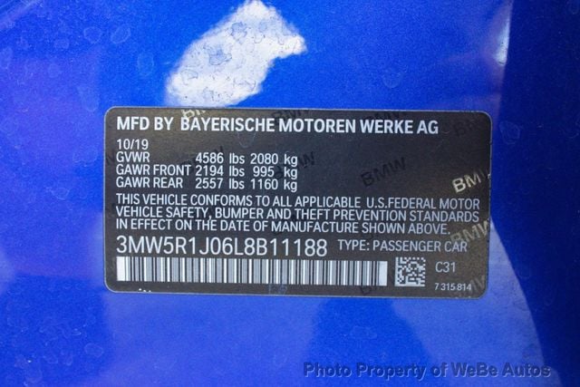 2020 BMW 3 Series 330i - 23014096 - 51