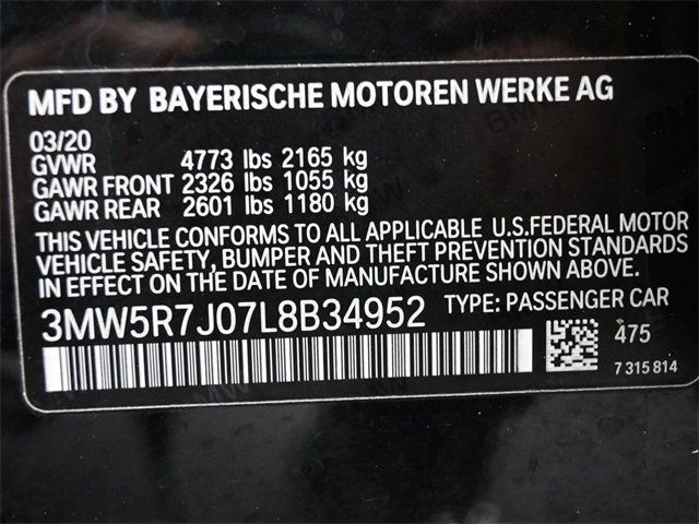 2020 BMW 3 Series 330i xDrive - 22977544 - 8