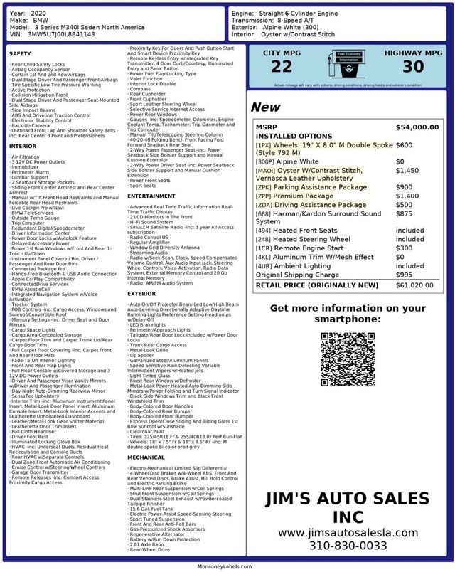 2020 BMW 3 Series PQ Performace HRE FUK Boi Edition - 22941160 - 8