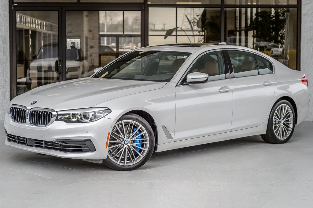 2020 BMW 5 Series 540i - WHITE ON BROWN - NAV - MOONROOF - BLUETOOTH - BEAUTIFUL - 22981557 - 1