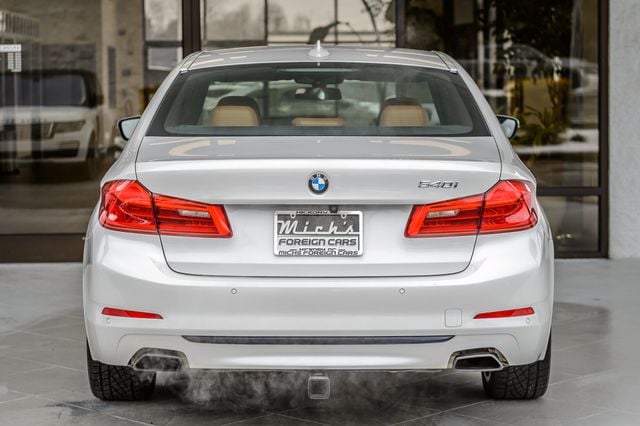 2020 BMW 5 Series 540i - WHITE ON BROWN - NAV - MOONROOF - BLUETOOTH - BEAUTIFUL - 22981557 - 7