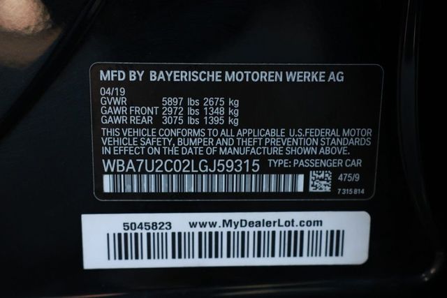 2020 BMW 7 Series 750i xDrive - 23032441 - 26