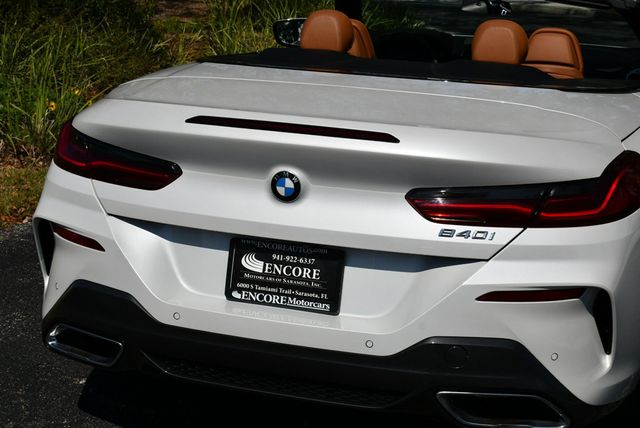 2020 BMW 8 Series 840i Convertible W/M Sport, Comfort Seating & Driving Assistance - 22826528 - 39