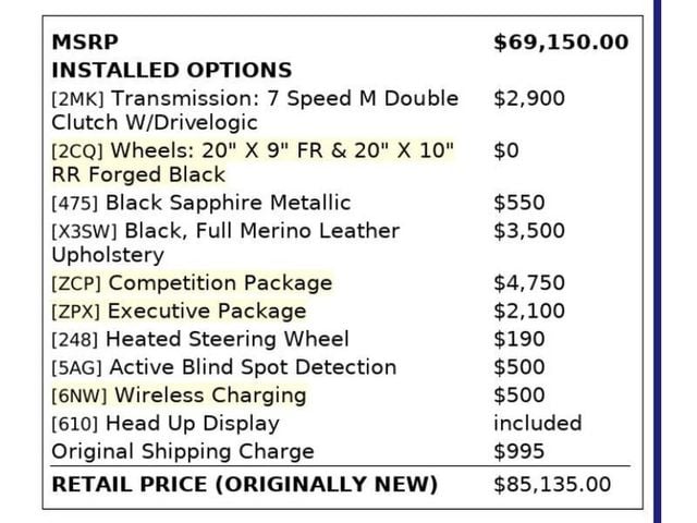 2020 BMW M4 Coupe - 22982587 - 1