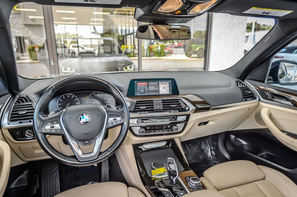 2020 BMW X3 X3 30i sDRIVE SILVER ON TAN NAV BACKUP CAM BLUETOOTH GORGEOUS - 23091431 - 24