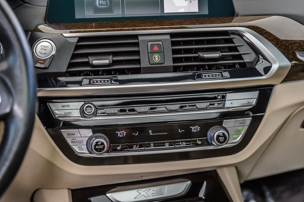 2020 BMW X3 X3 30i sDRIVE SILVER ON TAN NAV BACKUP CAM BLUETOOTH GORGEOUS - 23091431 - 30