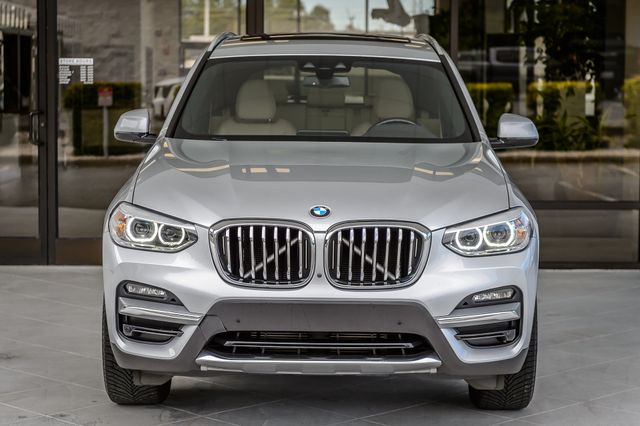 2020 BMW X3 X3 30i sDRIVE SILVER ON TAN NAV BACKUP CAM BLUETOOTH GORGEOUS - 23091431 - 4