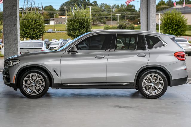 2020 BMW X3 X3 30i sDRIVE SILVER ON TAN NAV BACKUP CAM BLUETOOTH GORGEOUS - 23091431 - 55