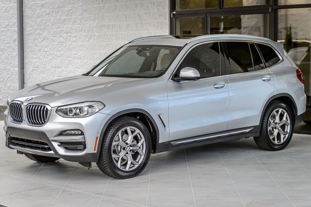 2020 BMW X3 X3 30i sDRIVE SILVER ON TAN NAV BACKUP CAM BLUETOOTH GORGEOUS - 23091431 - 5