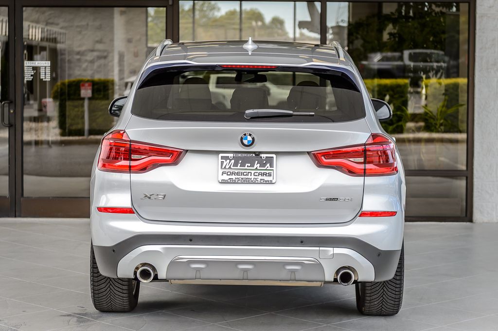 2020 BMW X3 X3 30i sDRIVE SILVER ON TAN NAV BACKUP CAM BLUETOOTH GORGEOUS - 23091431 - 7