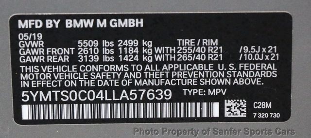 2020 BMW X3 M Competition Sports Activity Vehicle - 22975926 - 54