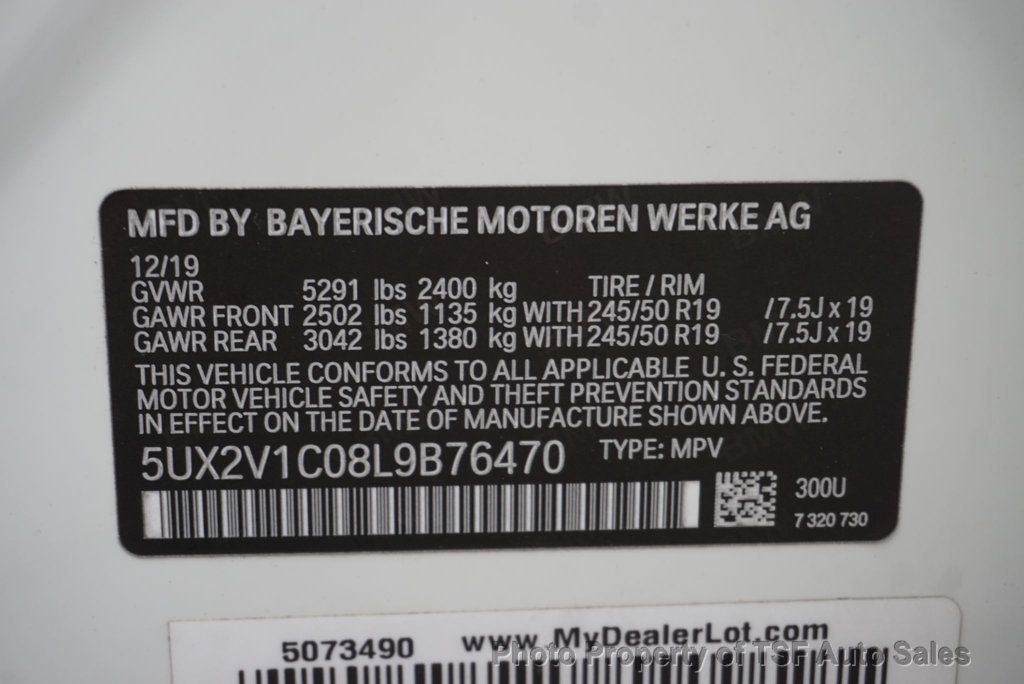 2020 BMW X4 xDrive30i Sports Activity CARPLAY NAVI REAR CAM DRIVE ASSIST PK  - 22917198 - 49