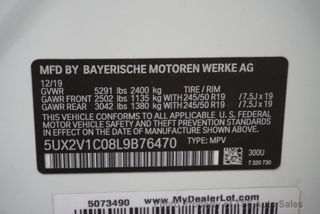 2020 BMW X4 xDrive30i Sports Activity CARPLAY NAVI REAR CAM DRIVE ASSIST PK  - 22917198 - 49