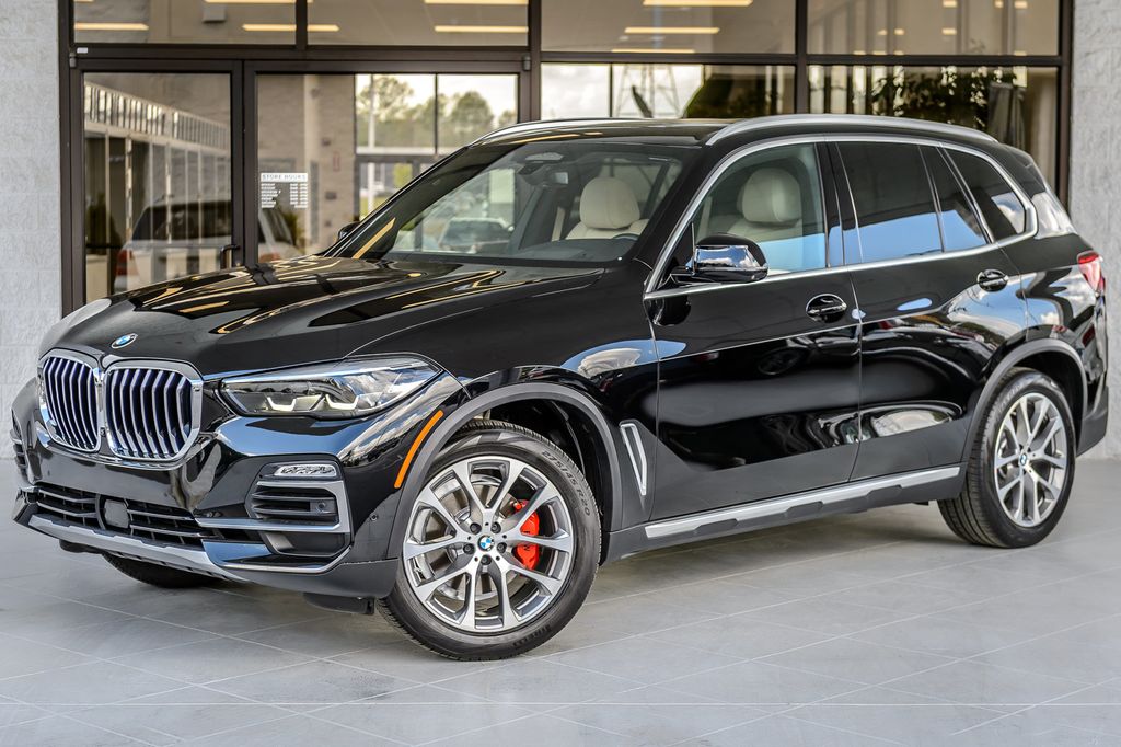 2020 BMW X5 X5 40i xDRIVE - BLACK ON BEIGE - NAV - PANO ROOF - BACKUP CAM  - 23007769 - 1