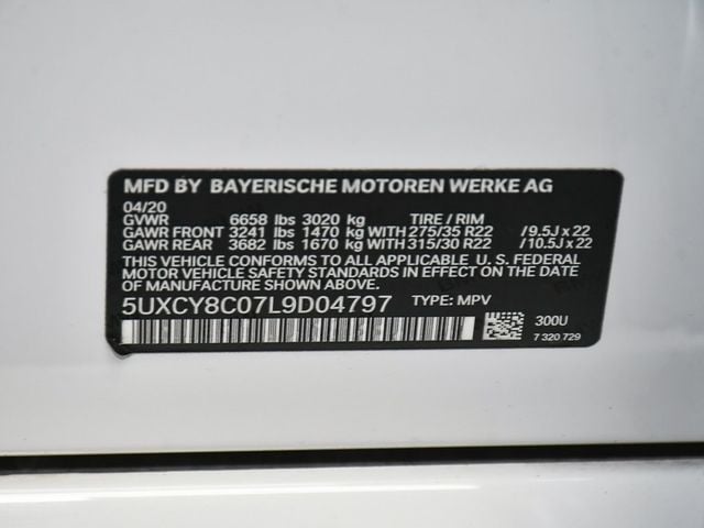 2020 BMW X6 M50i - 22889541 - 20