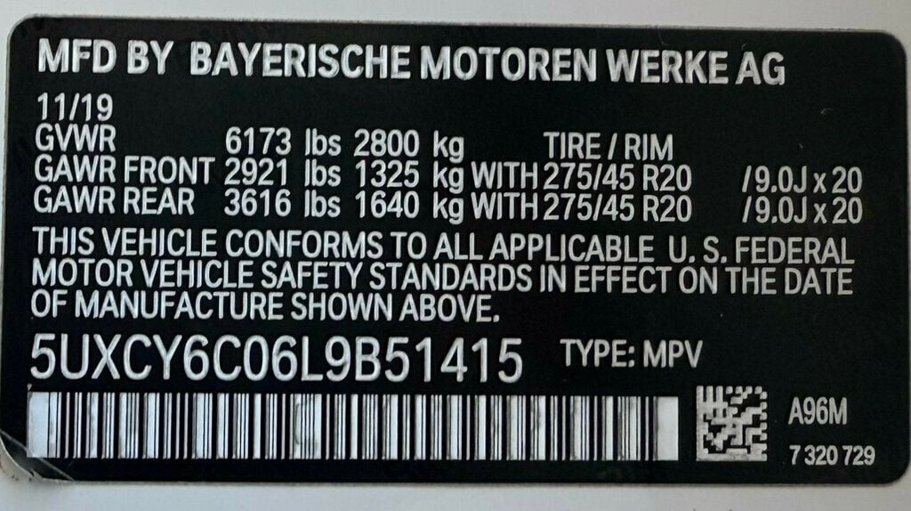 2020 BMW X6 xDrive40i Sports Activity - 22637503 - 50