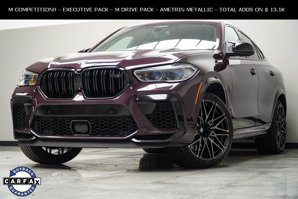 Used 2020 BMW X6 M Base with VIN 5YMCY0C0XL9B02482 for sale in Kennesaw, GA