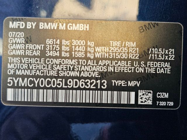 2020 BMW X6 M Competition Sports Activity - 22979304 - 45