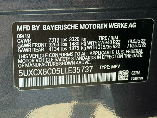 2020 BMW X7 M50i Sports Activity Vehicle - 23021752 - 68