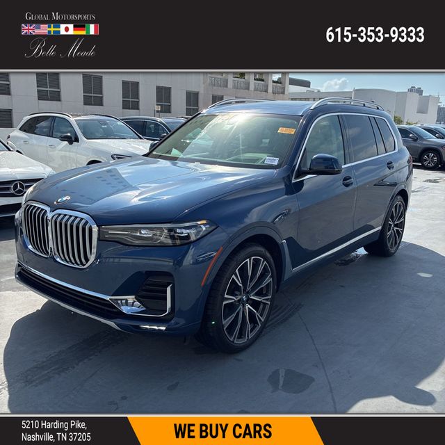 2020 BMW X7 MSRP$80795/Heads Up Display/Lane Departure Warning/BlindSpot/NAV - 23000658 - 0