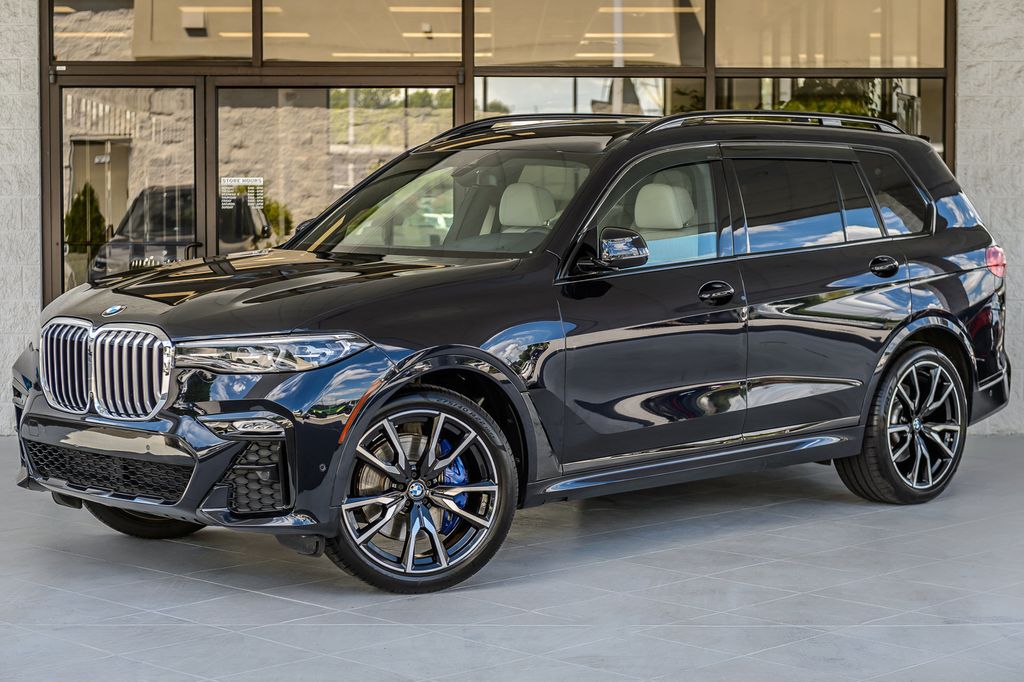 2020 BMW X7 X7 40i xDRIVE M SPORT INDIVIDUAL TWO TONE INTERIOR LOADED MINT - 23061823 - 1