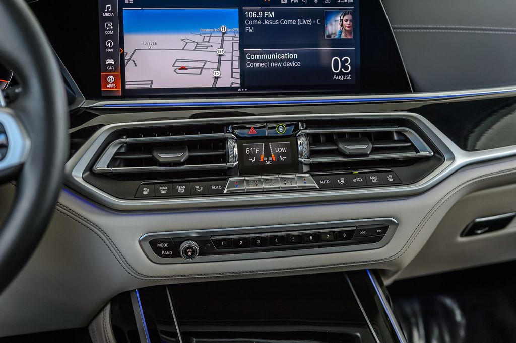 2020 BMW X7 X7 40i xDRIVE M SPORT INDIVIDUAL TWO TONE INTERIOR LOADED MINT - 23061823 - 28
