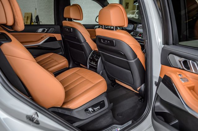 2020 BMW X7 X7 40i xDRIVE M SPORT WHITE ON BROWN NAV PANO ROOF BACKUP CAM - 22977052 - 44