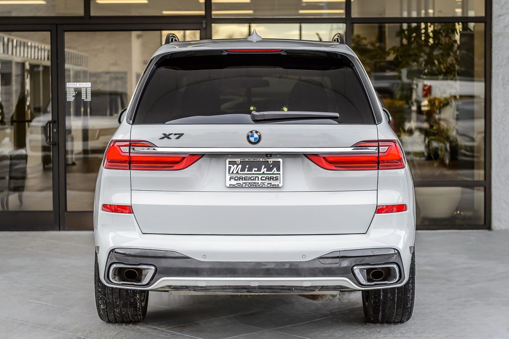 2020 BMW X7 X7 40i xDRIVE M SPORT WHITE ON BROWN NAV PANO ROOF BACKUP CAM - 22977052 - 7