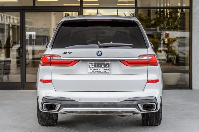 2020 BMW X7 X7 40i xDRIVE M SPORT WHITE ON BROWN NAV PANO ROOF BACKUP CAM - 22977052 - 7