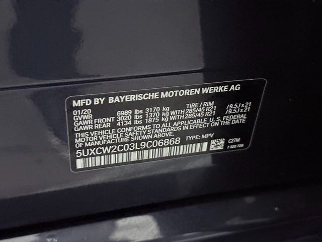 2020 BMW X7 xDrive40i - 22950693 - 56