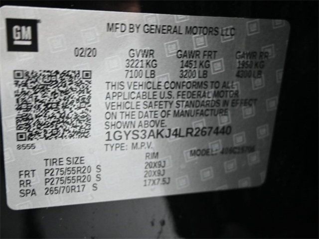 2020 Cadillac Escalade 2WD 4dr - 22948282 - 7