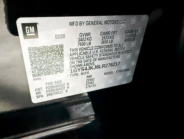 2020 Cadillac Escalade ESV 4WD 4dr Premium Luxury - 22926018 - 53