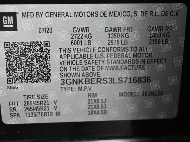 2020 Chevrolet Blazer FWD 4dr RS - 22996572 - 8