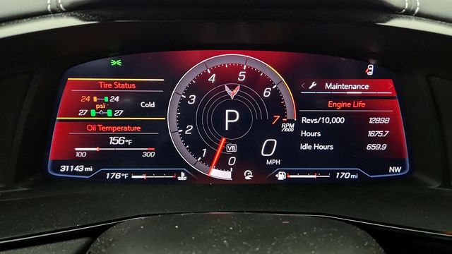 2020 Chevrolet Corvette 2dr Stingray 1LT Coupe w/ Performance Exhaust & Upgraded Wheels - 22944774 - 14