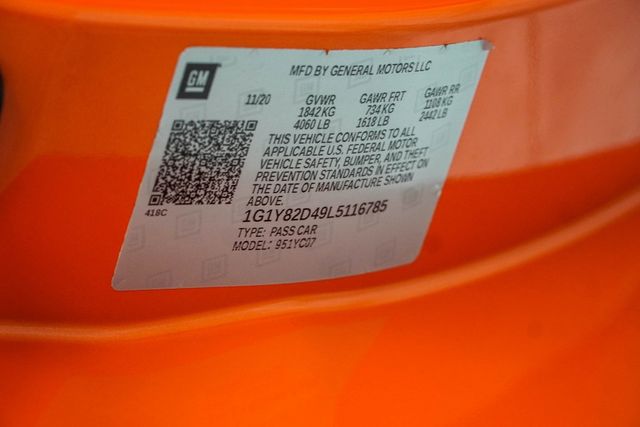 2020 Chevrolet Corvette 2dr Stingray Coupe w/3LT - 22926636 - 40