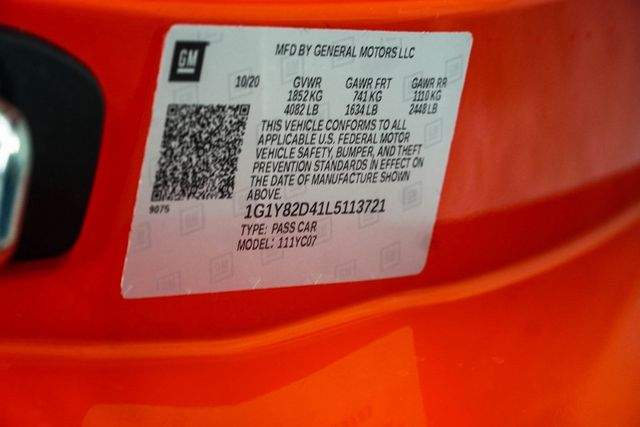 2020 Chevrolet Corvette 2dr Stingray Coupe w/3LT - 22972537 - 50