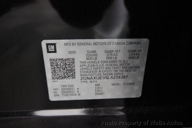 2020 Chevrolet Equinox AWD 4dr LT w/1LT - 22892407 - 25