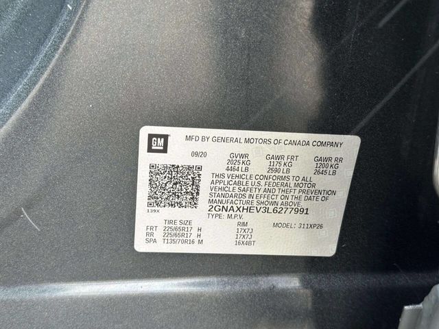 2020 Chevrolet Equinox FWD 4dr LS w/1LS - 22972938 - 27