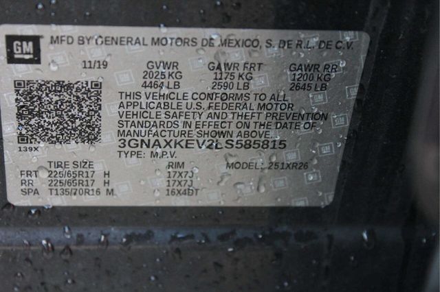 2020 Chevrolet Equinox FWD 4dr LT w/1LT - 23006774 - 8