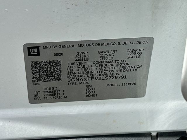 2020 Chevrolet Equinox LS - 23045256 - 21