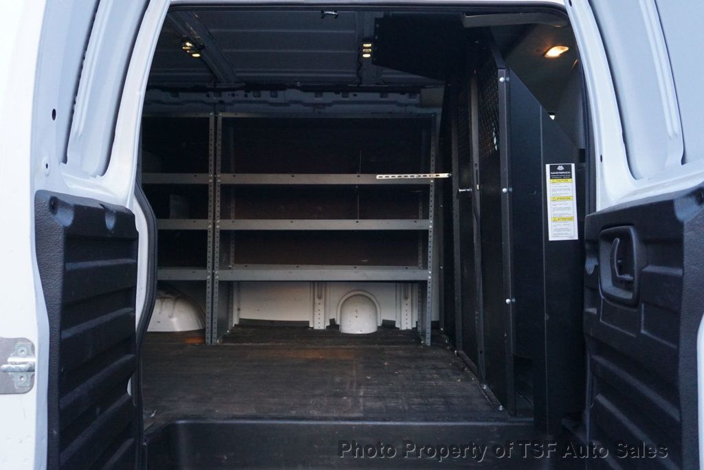 2020 Chevrolet Express Cargo Van RWD 3500 135" SHELVES INSIDE REAR CAMERA LANE/BLIND SPOT ASSIST  - 22726226 - 23